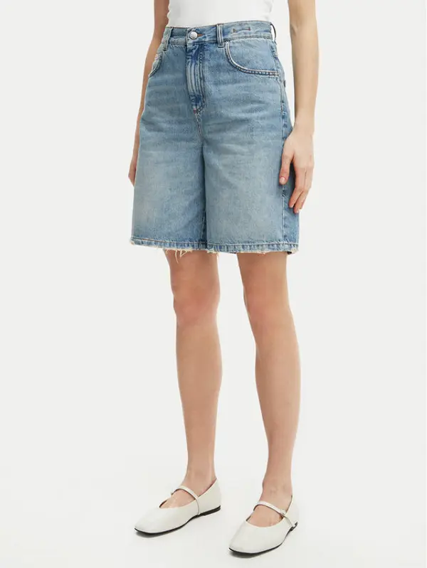 Marella Marella Kratke traperice Short 2513141024 Plava Regular Fit