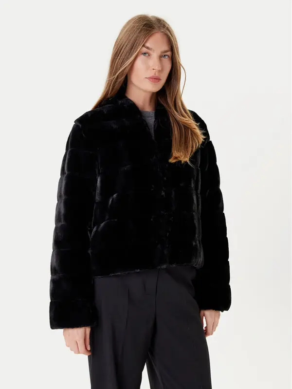 Marella Marella Krzno Carpazi 2525456011 Crna Regular Fit