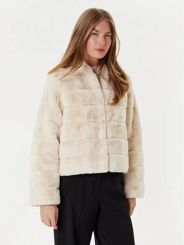 Marella Marella Krzno Carpazi 2525456011 Écru Regular Fit
