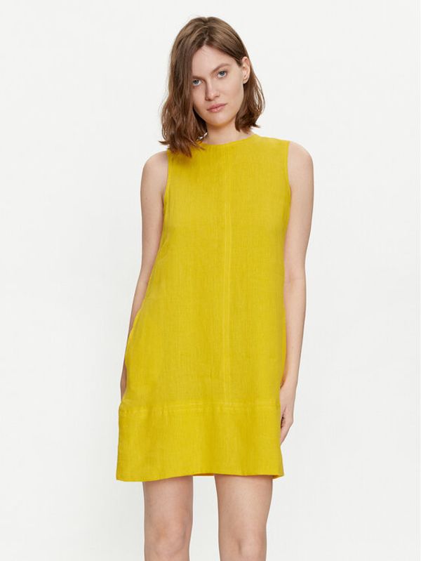 Marella Marella Ljetna haljina Curzia 2413221074 Žuta Regular Fit