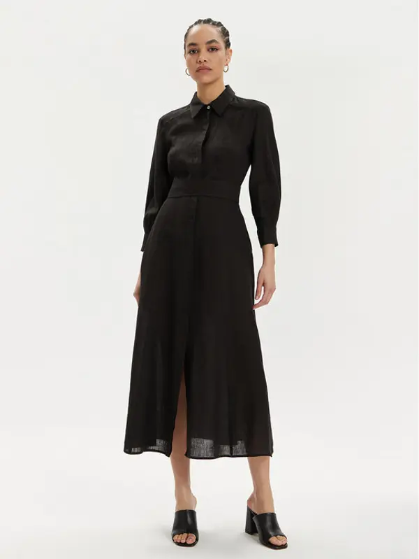 Marella Marella Ljetna haljina Estasi 2413221094 Crna Regular Fit