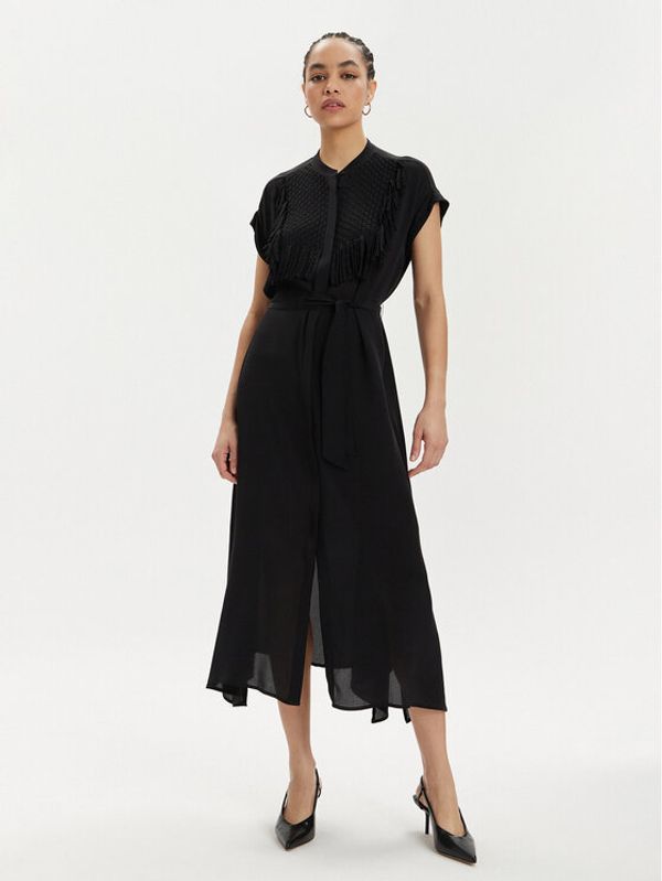 Marella Marella Ljetna haljina Forma 2413221182 Crna Relaxed Fit