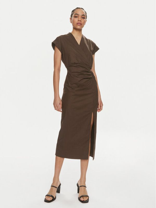 Marella Marella Ljetna haljina Recoaro 2413221242 Smeđa Regular Fit