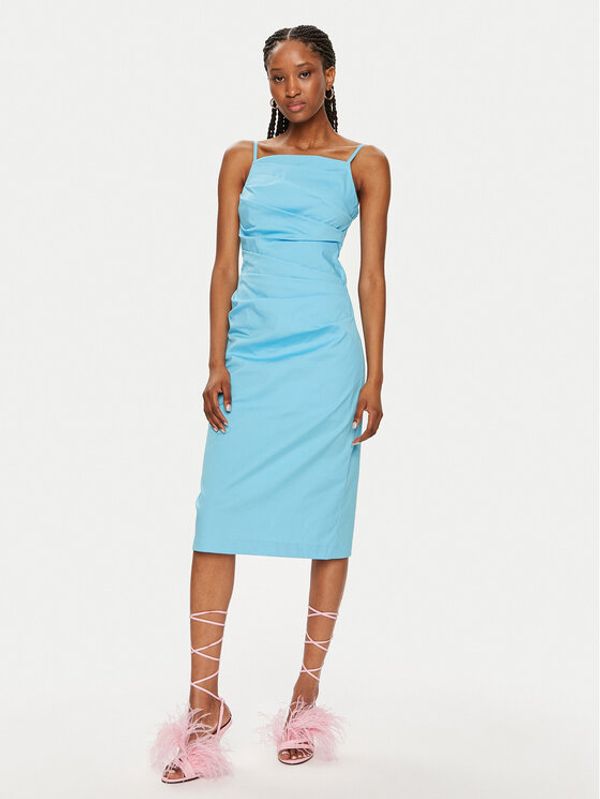 Marella Marella Ljetna haljina Roxs 2413221382 Plava Slim Fit