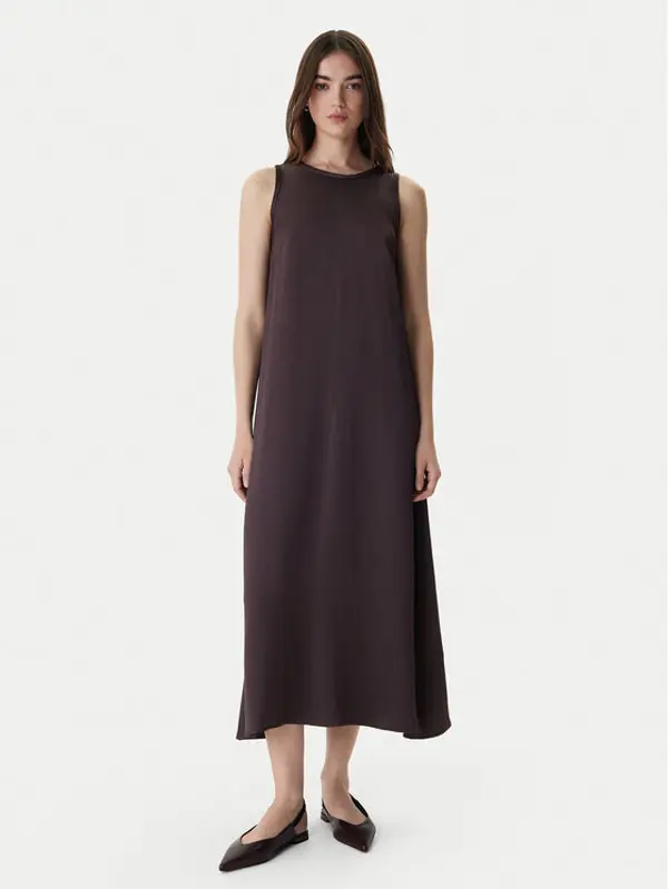 Marella Marella Ljetna haljina Uguale 2615221011 Smeđa Regular Fit