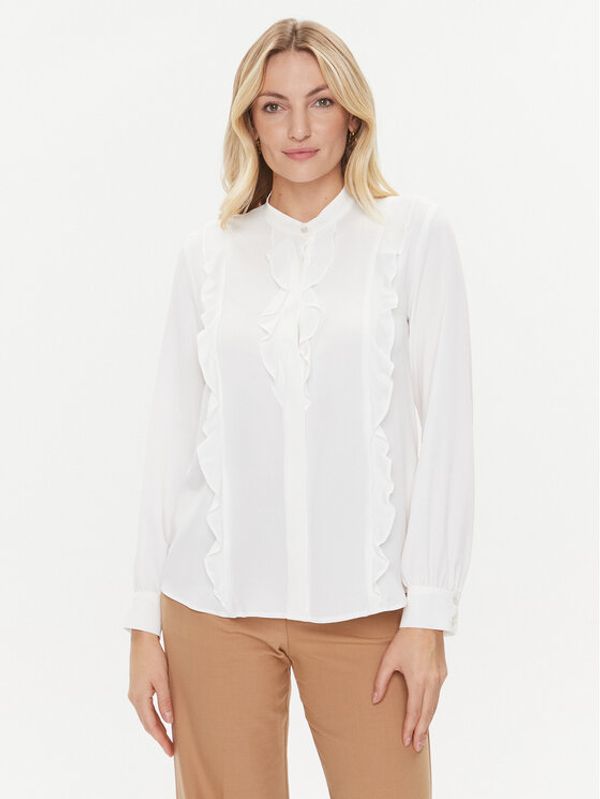 Marella Marella Majica Aguzze 2331160536200 Écru Regular Fit