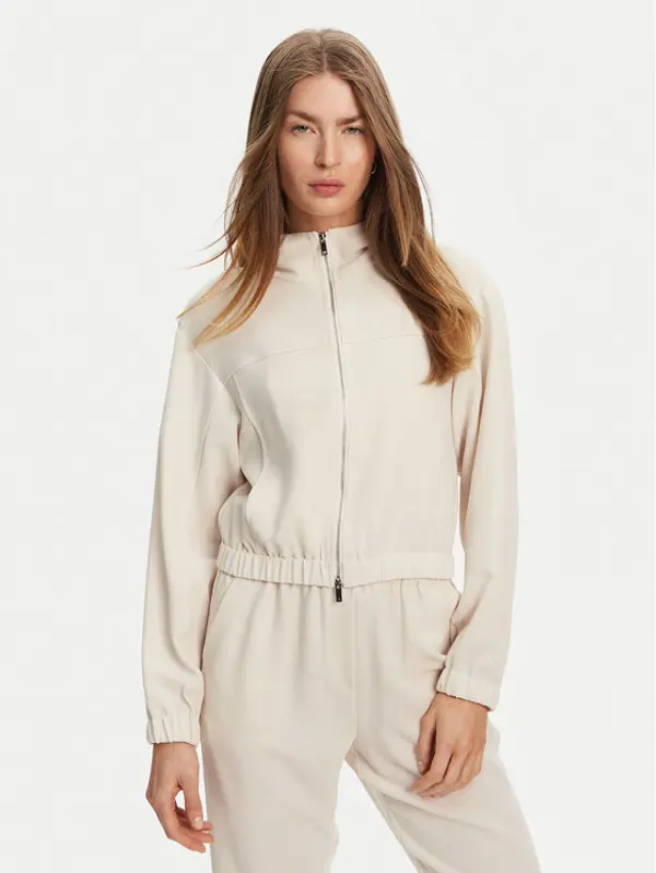 Marella Marella Majica dugih rukava Daria 2513041045 Écru Regular Fit