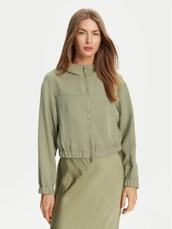 Marella Marella Majica dugih rukava Daria 2513041045 Zelena Regular Fit