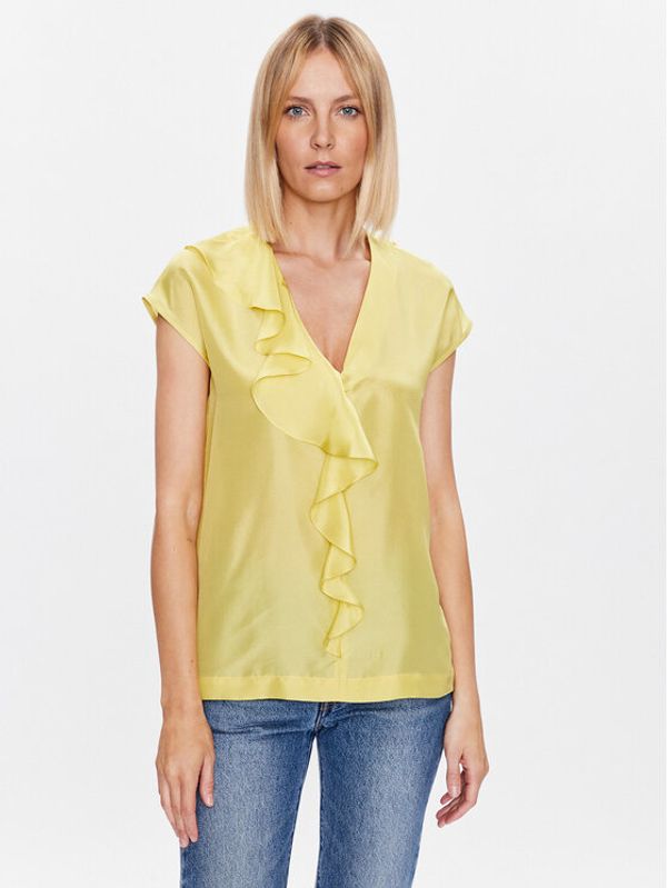 Marella Marella Majica Gentile 2331111332 Žuta Regular Fit