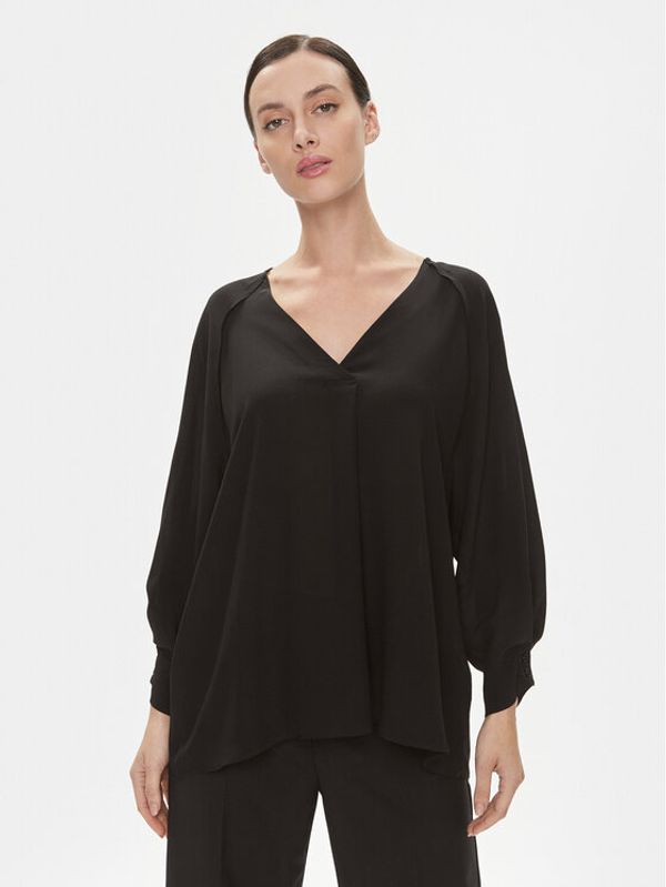 Marella Marella Majica Ivan 2331160339200 Crna Regular Fit