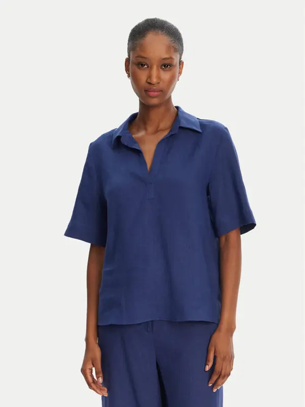 Marella Marella Majica Nave 2515111032 Plava Regular Fit
