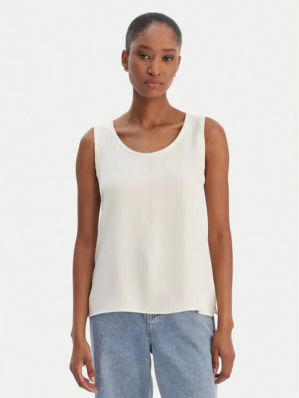 Marella Marella Majica Nembi 2615161011 Écru Regular Fit