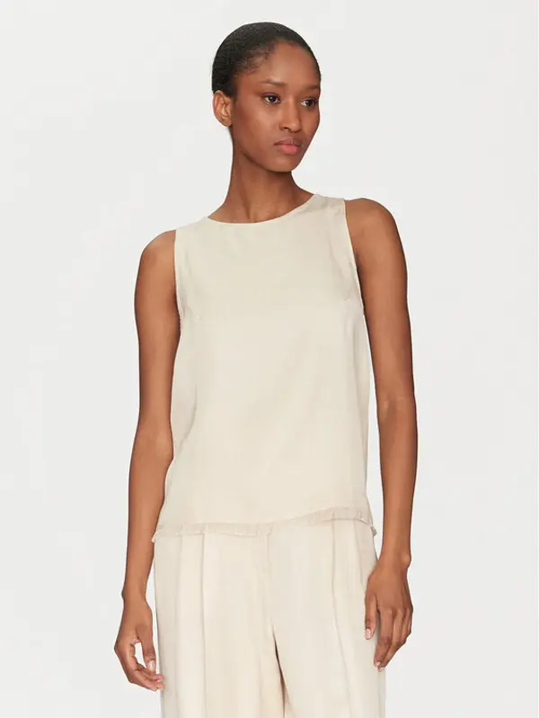 Marella Marella Majica Platino 2515161061 Bež Regular Fit