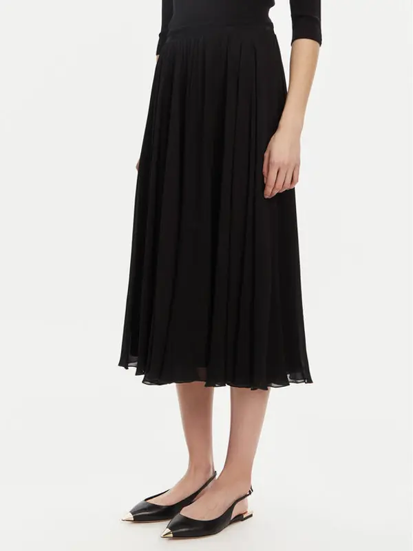 Marella Marella Maxi suknja Brado 2523106011 Crna Regular Fit