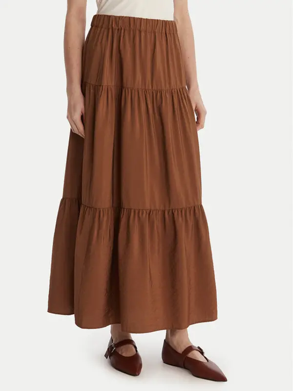 Marella Marella Maxi suknja Ciocca 2613101084 Smeđa Regular Fit