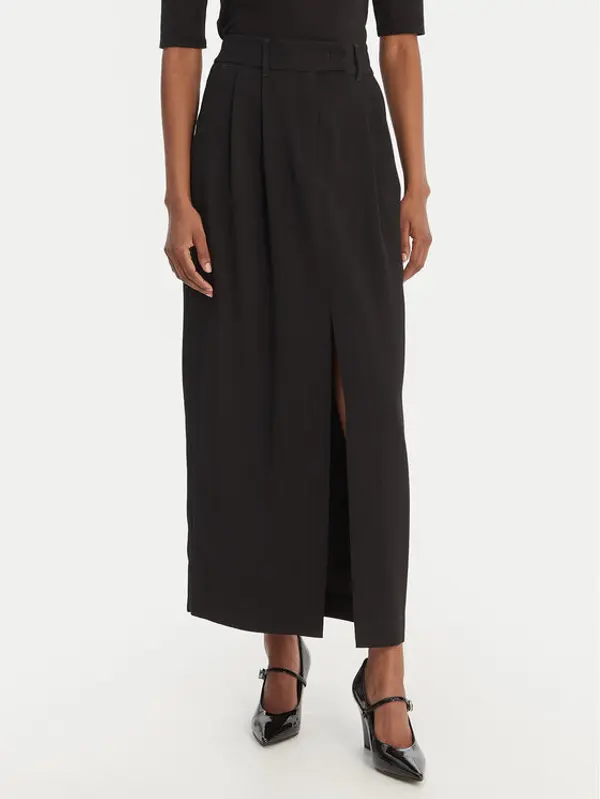 Marella Marella Maxi suknja Strenna 2613101013 Crna Regular Fit