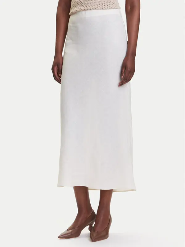 Marella Marella Midi suknja Desio 2515101032 Bijela Regular Fit