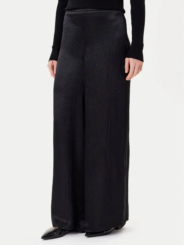 Marella Marella Palazzo hlače William 2525136051 Crna Wide Leg