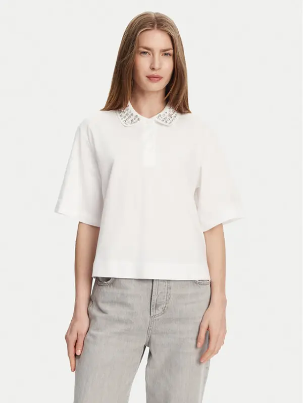 Marella Marella Polo Gonzaga 2513951014 Bijela Relaxed Fit