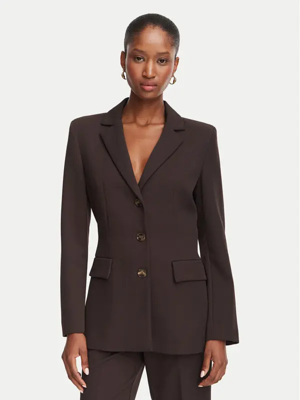 Marella Marella Sakoi Amico1 2625046251 Tamno smeđa Slim Fit