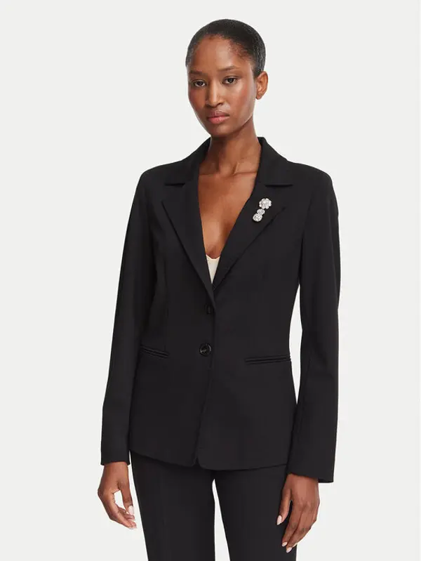 Marella Marella Sakoi Gommoso 2623916034 Crna Slim Fit