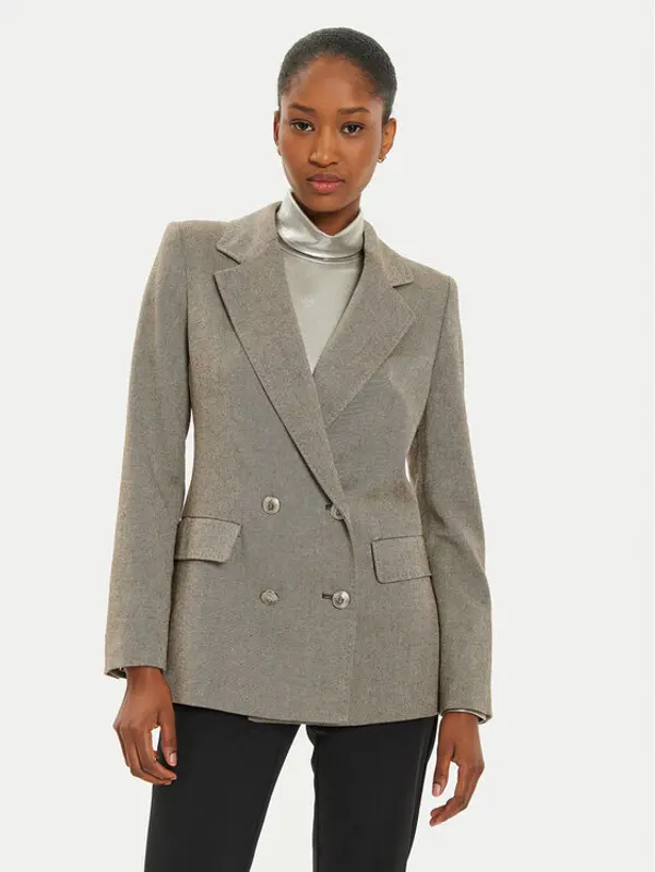Marella Marella Sakoi Nodo 2423046082 Smeđa Regular Fit