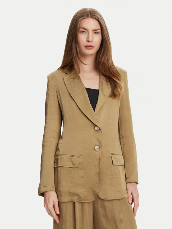 Marella Marella Sakoi Selz 2513041085 Bež Regular Fit
