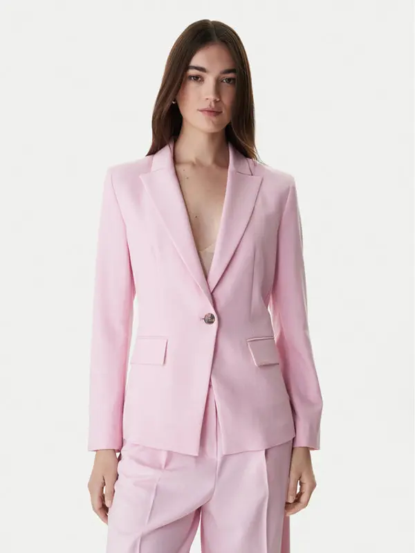 Marella Marella Sakoi Slogan1 2615041211 Ružičasta Slim Fit