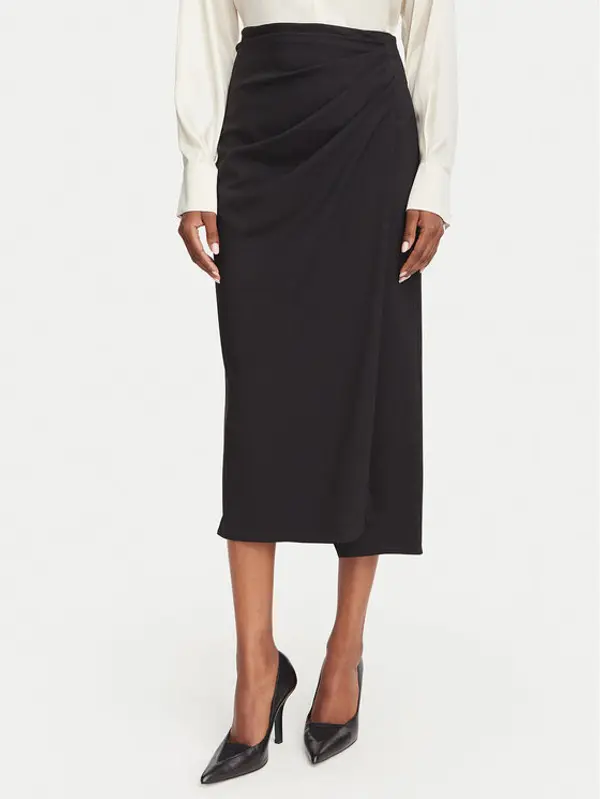 Marella Marella Suknja olovka Zampa 2623106061 Crna Slim Fit