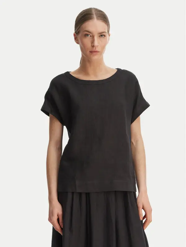 Marella Marella T-shirt Geyser 2615111132 Crna Regular Fit