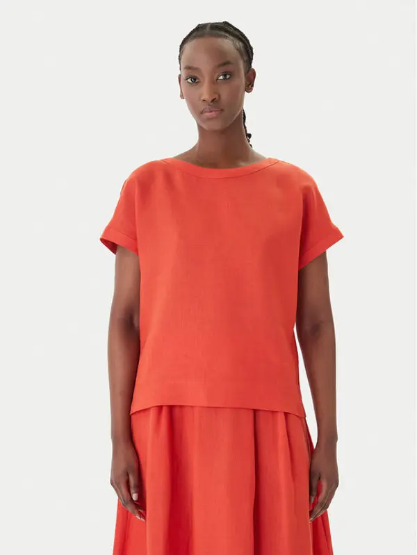 Marella Marella T-shirt Geyser 2615111132 Crvena Regular Fit