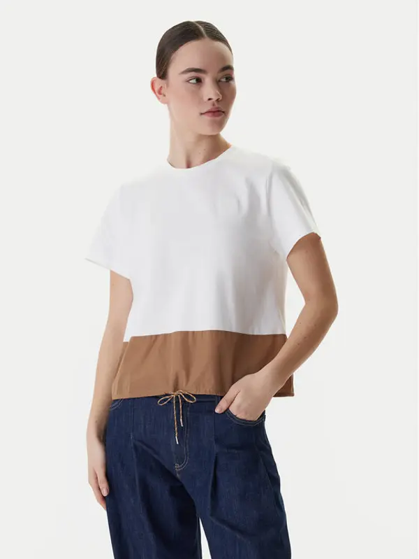 Marella Marella T-shirt Zorro 2615111141 Bež Relaxed Fit
