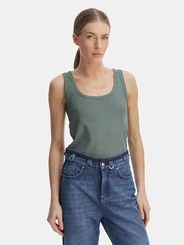 Marella Marella Top Orata 2613941015 Zelena Slim Fit