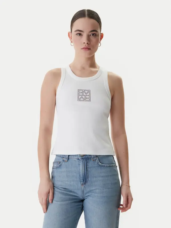 Marella Marella Top Sesamo 2615941041 Bijela Regular Fit