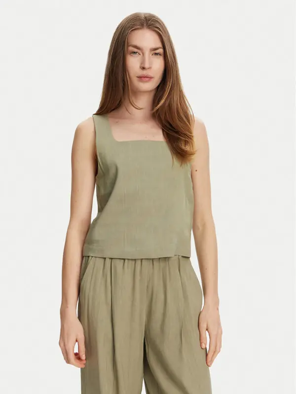Marella Marella Top Terni 2513161055 Zelena Regular Fit