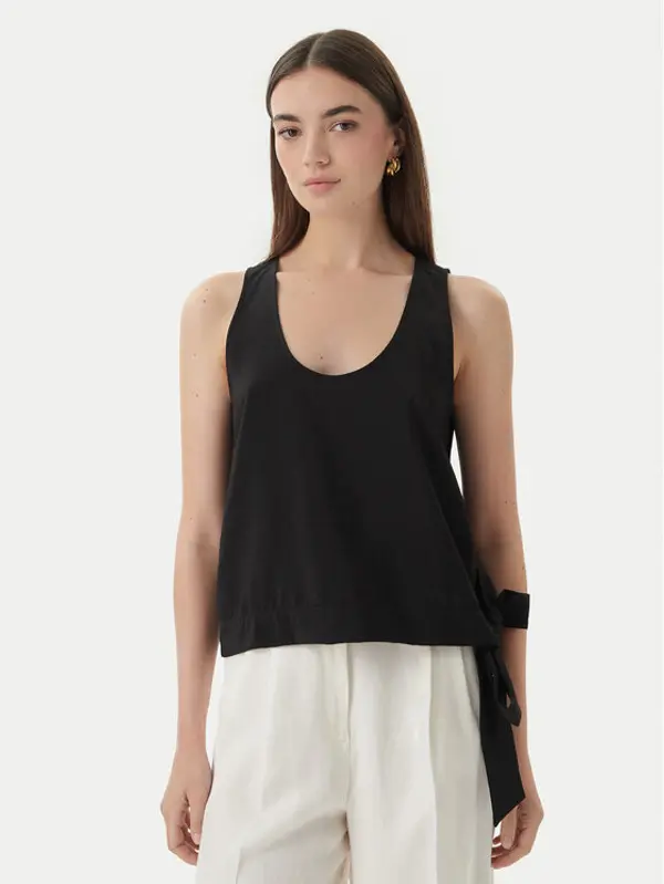 Marella Marella Top Umico 2613161024 Crna Regular Fit