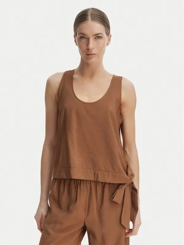 Marella Marella Top Umico 2613161024 Smeđa Regular Fit