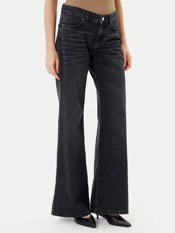 Marella Marella Traperice 2523186034 Crna Wide Leg