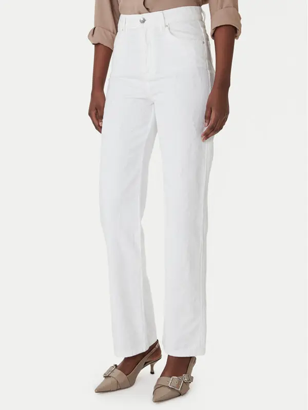 Marella Marella Traperice 2613181024 Bijela Wide Leg