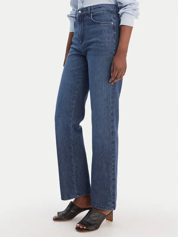 Marella Marella Traperice 2613181024 Plava Wide Leg
