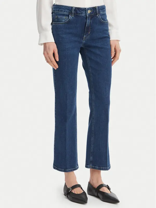 Marella Marella Traperice 2615181061 Tamnoplava Slim Fit