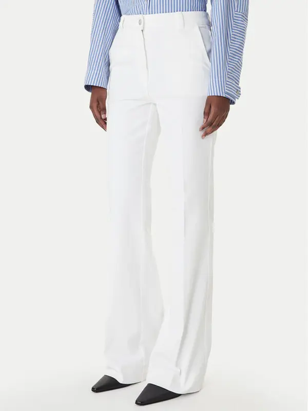 Marella Marella Traperice Esodo 2613131034 Bijela Flare Fit