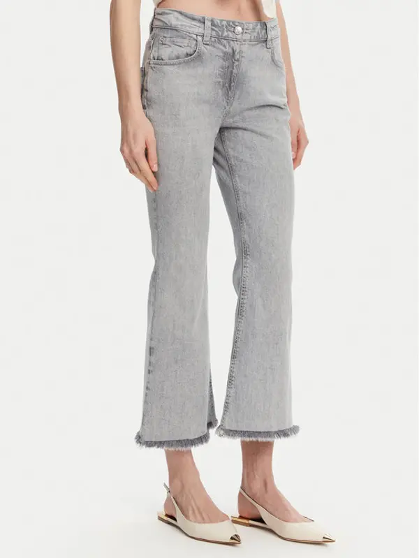 Marella Marella Traperice Fcrop 2513181114 Siva Flare Fit