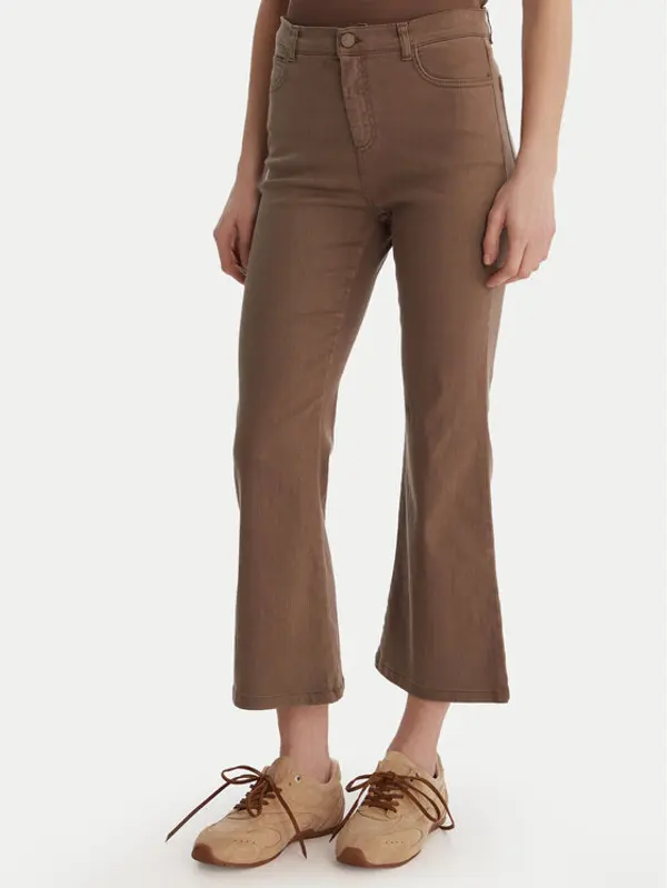 Marella Marella Traperice Ronco 2613131055 Smeđa Slim Fit