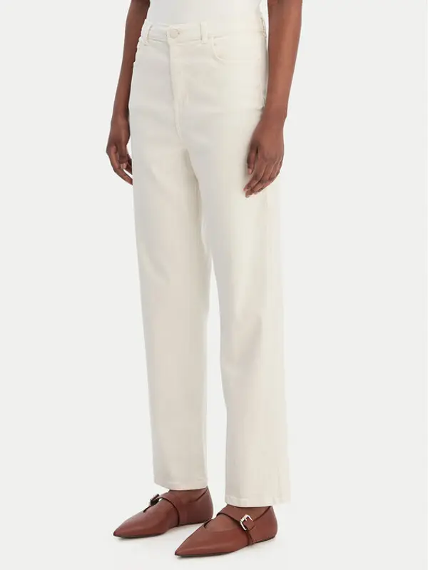 Marella Marella Traperice Solista 2613131065 Écru Straight Fit