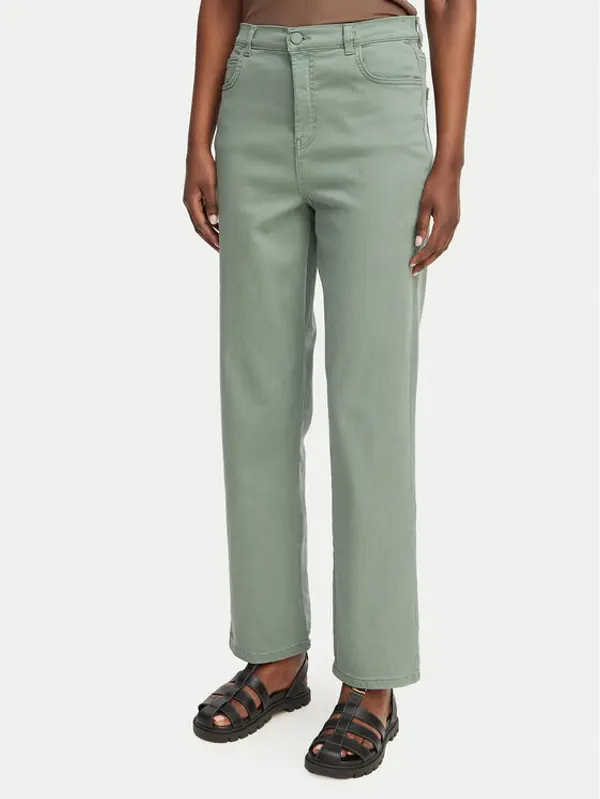 Marella Marella Traperice Solista 2613131065 Zelena Straight Fit