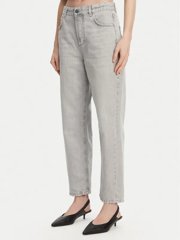 Marella Marella Traperice Tomboy 2513181044 Siva Straight Fit