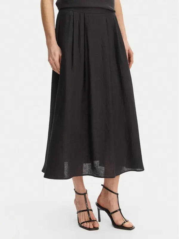Marella Marella Trapez suknja Biada 2615101082 Crna Regular Fit