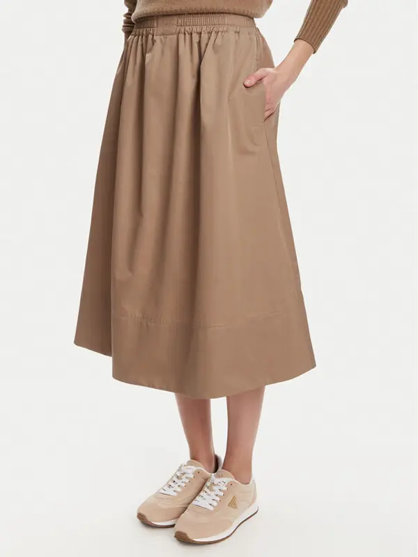 Marella Marella Trapez suknja Cairo 2523106074 Bež Regular Fit