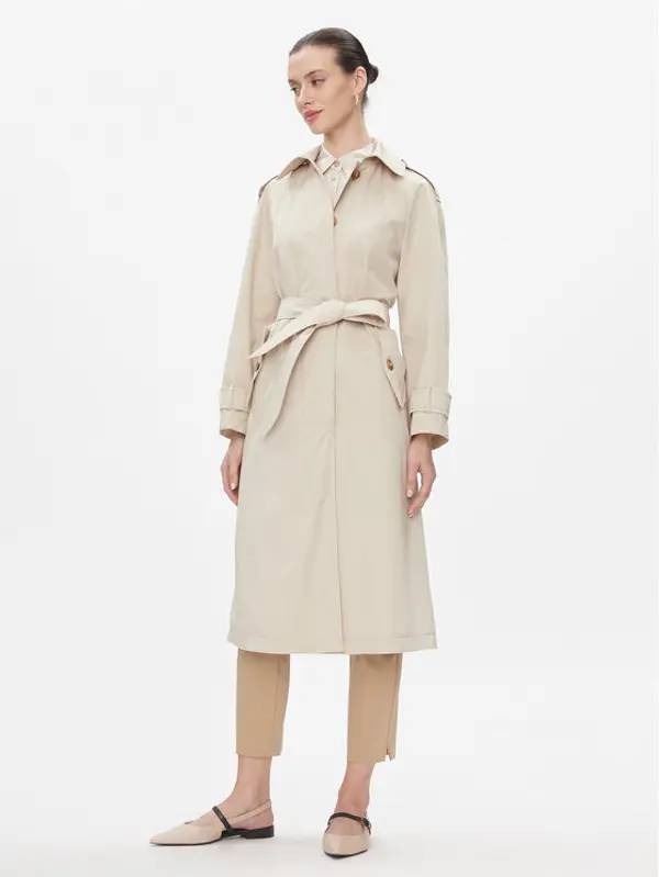 Marella Marella Trench Moritz 2413021021200 Bež Regular Fit